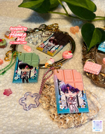 chocolate bar charms